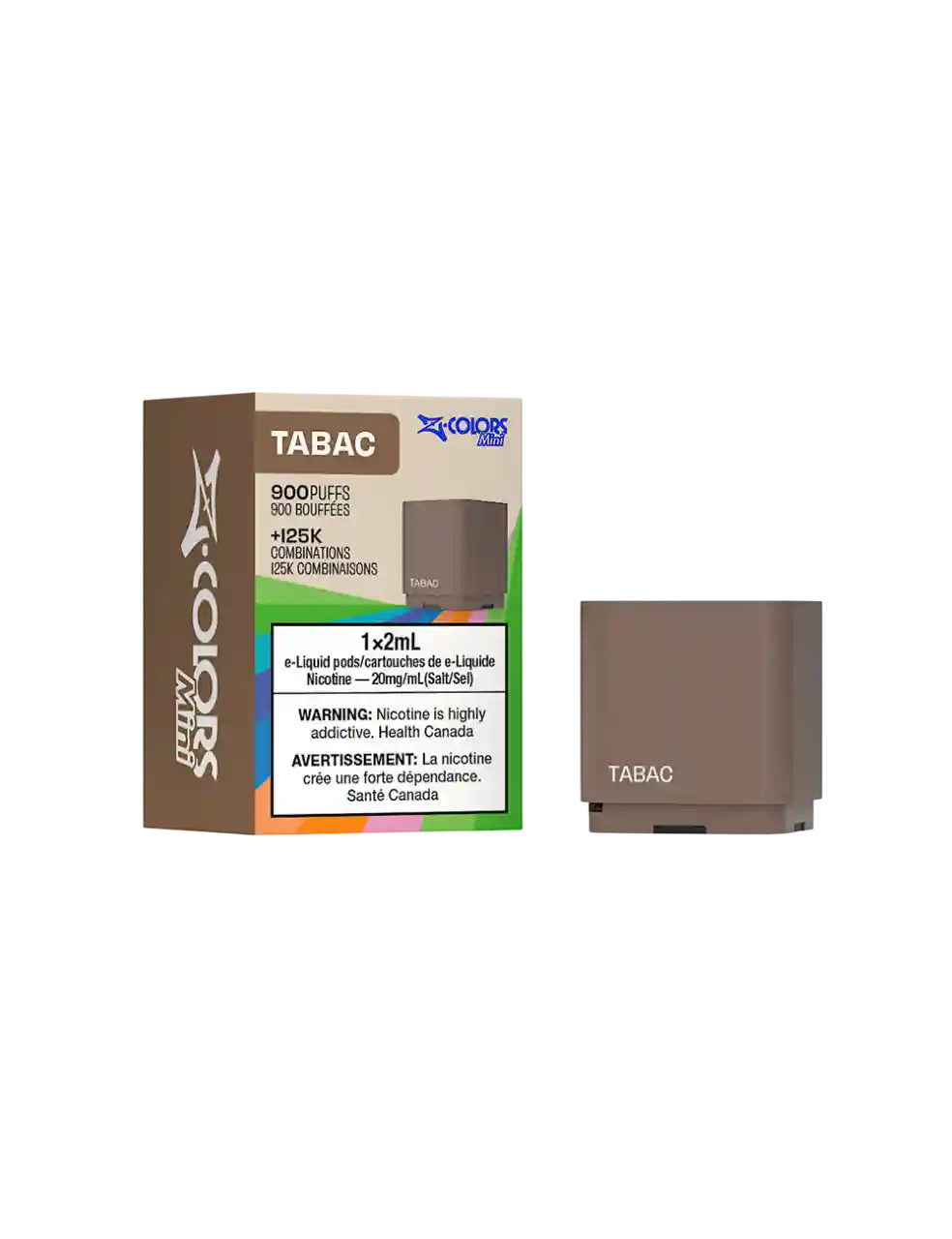 Cartuse Z-COLORS 2ml Tobacco (TOBACCO) №03