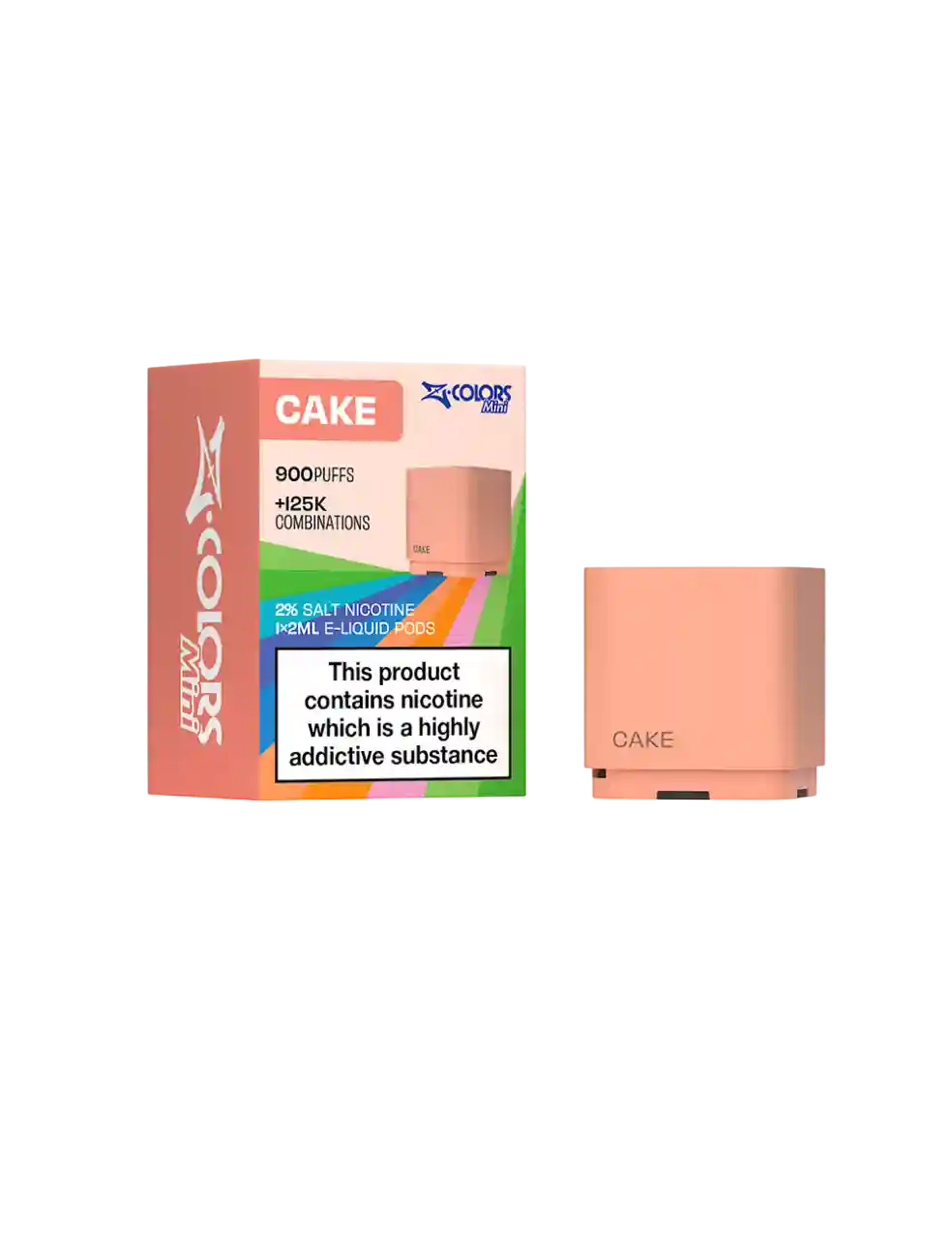 Cartuse Z-COLORS 2ml Cake (CAKE) №18