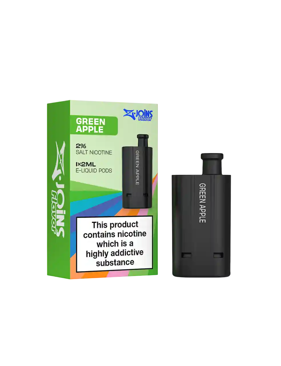 Cartrtuse Z-JOINS 2ml Green Apple (GRAP) №07