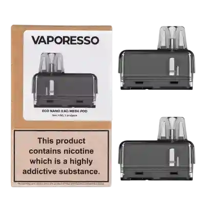 CARTRIDGE VAPORESSO ECO NANO (0.6om,2 ml)Mesh  - 2 Buc/Pachet