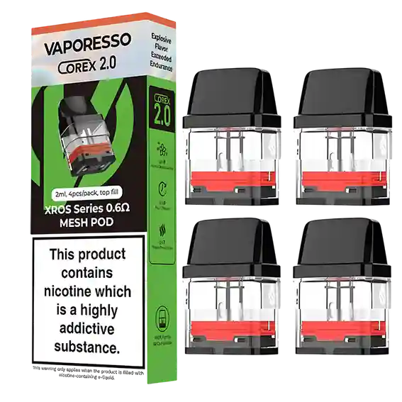 CARTRIDGE VAPORESSO XROS Series (0.6 om,2 ml) Mesh 4 Buc/Pachet