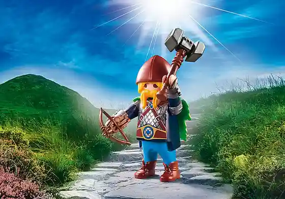 Фигурка героя Playmobil Dwarf Fighter