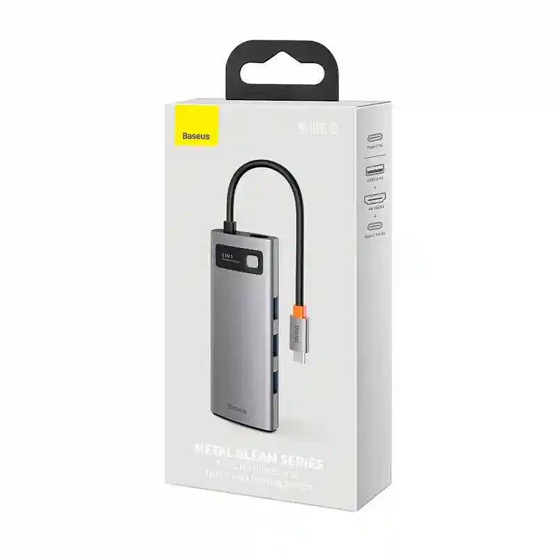 Docking Station Baseus Metal Gleam 5-in-1