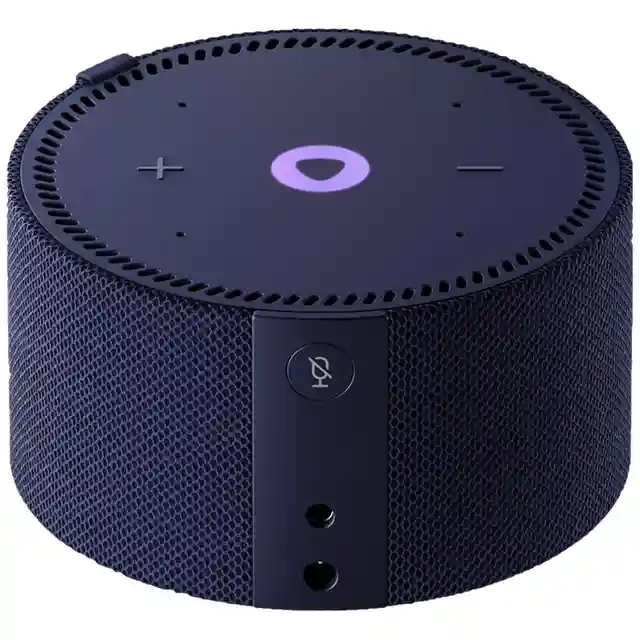 Yandex Station Mini Blue YNDX-00021B, 10W, Bluetooth, WI-Fi, Aux