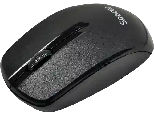 Mouse Spacer Wireless optic black USB 1000 DPI