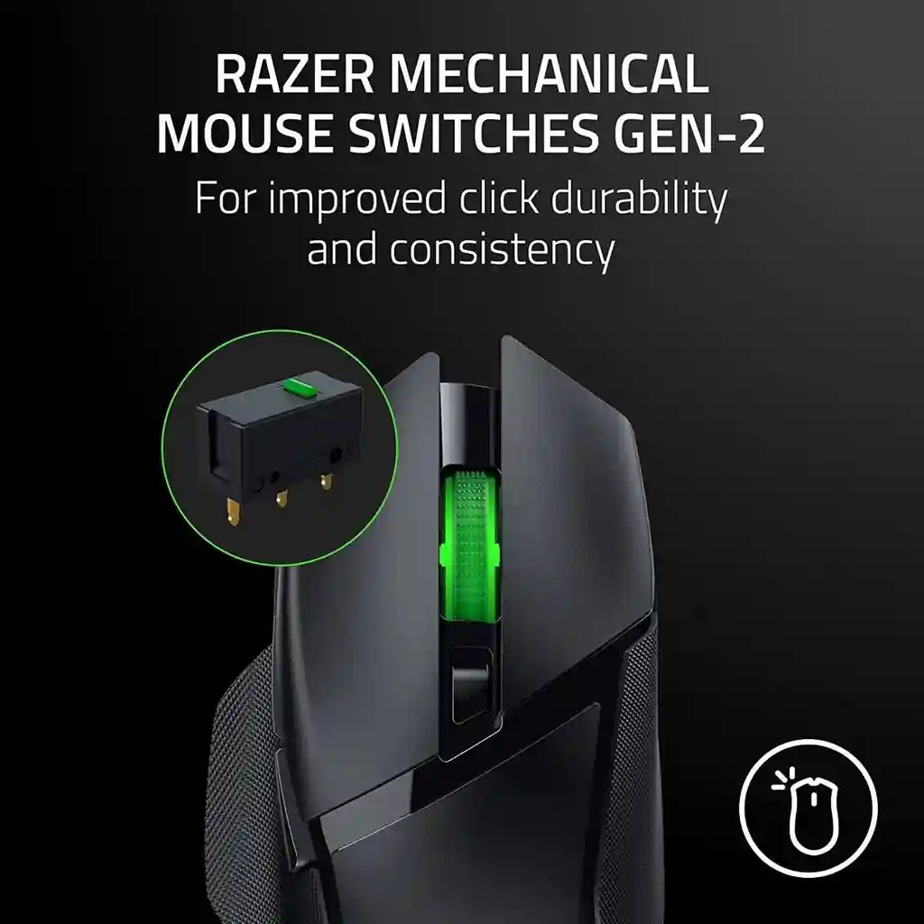 Mouse Razer Basilisk V3 X HyperSpeed, Black