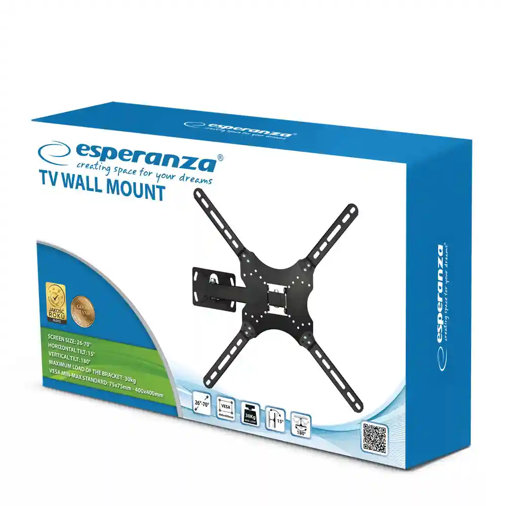 Настенное крепление для телевизора Esperanza 007