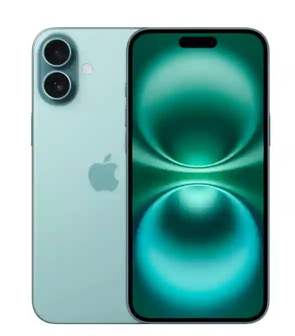 Apple iPhone 16 Plus/8 GB/ 128 GB/ Single SIM/ Teal