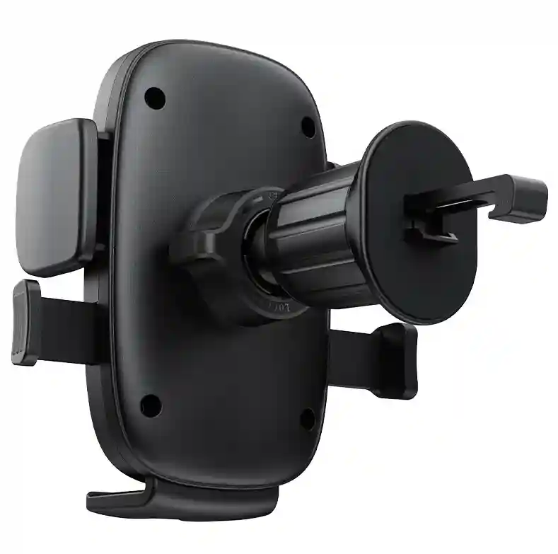 Автомобильный держатель для вентиляционного отверстия AceFast D56 с одним ключом, черный.