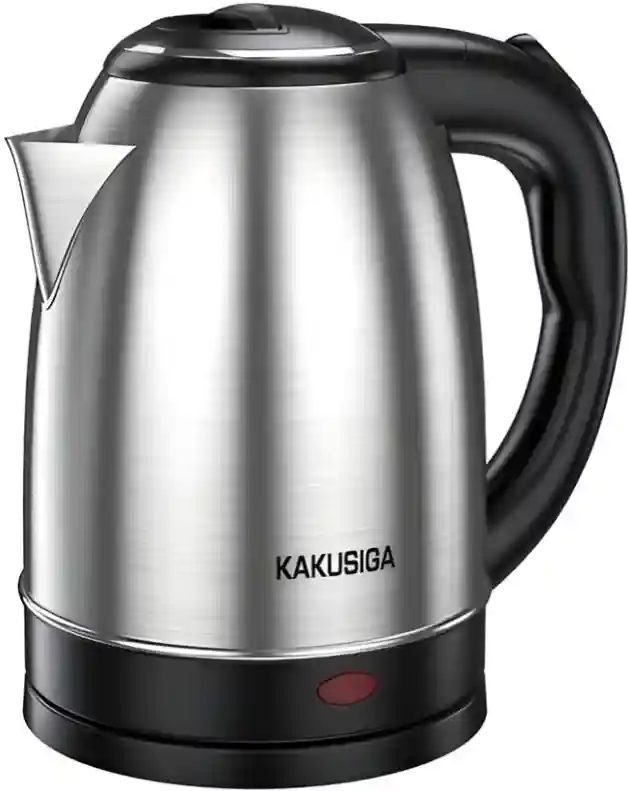 Электрический чайник KAKUSIGA KSC-1574 серии JINGQUAN (ЕС), серебристый.