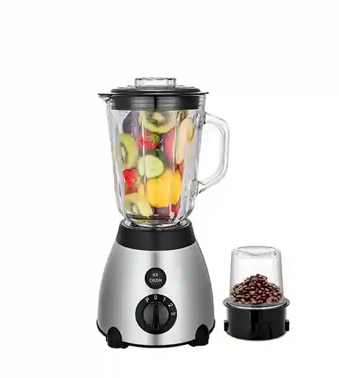 Электрический многофункциональный блендер-соковыжималка KAKUSIGA KSC-1707 серии POFENG 2-в-1 (ЕС) серебристый