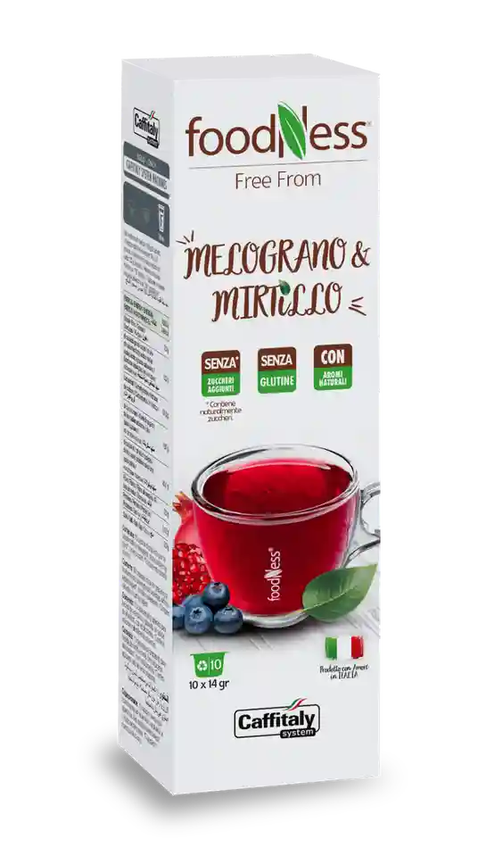 Ceaiul MELOGRANO E MIRTILLO FOODNESS