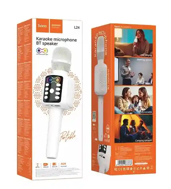 Караоке-микрофон Hoco L24 Shine