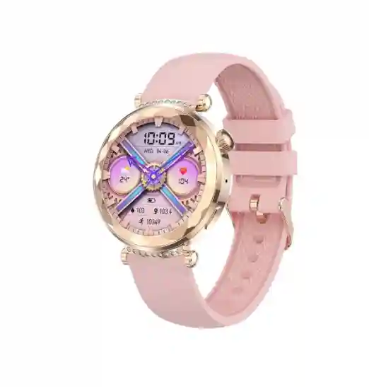 Женские часы XO J13 с AMOLED-экраном и круглым ромбовидным дизайном