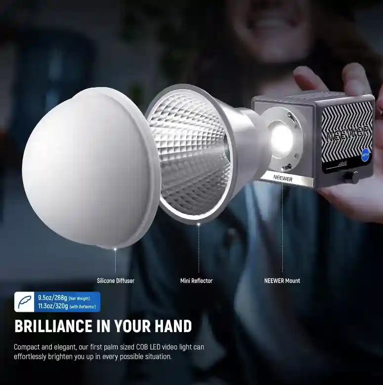 Neewer HS60B - lampa LED bicolor portabila 60W 2