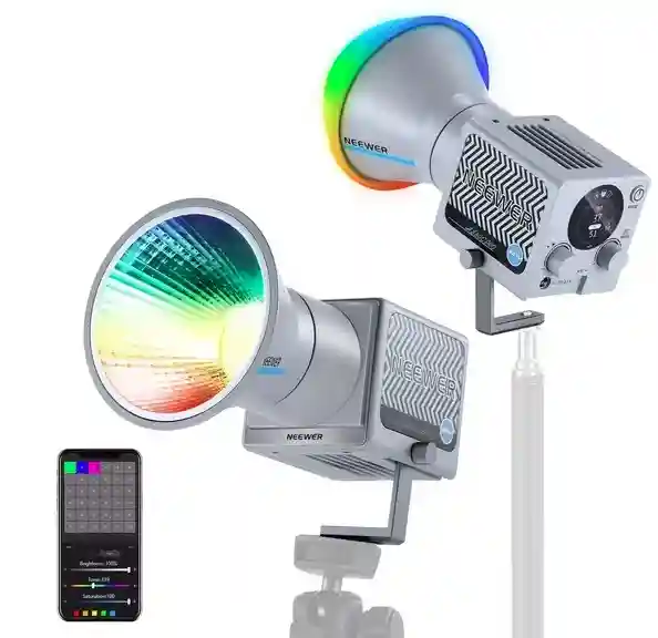 Neewer HS60C PRO - lumină LED RGB portabilă 60 W