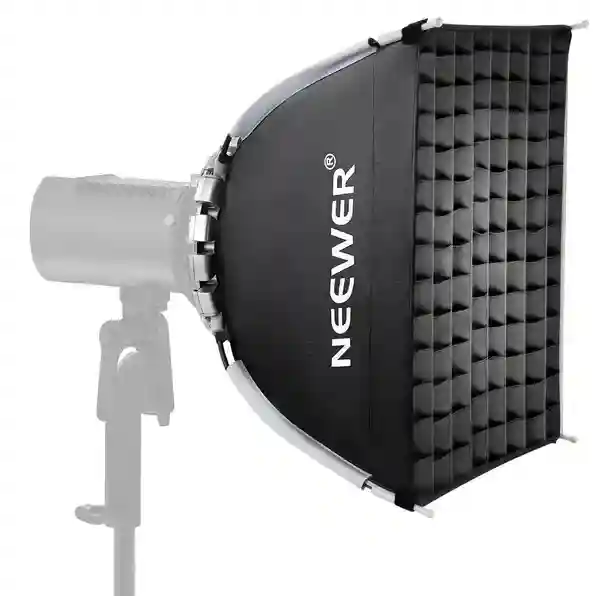Neewer NS15S - softbox Bowens 40 x 40 cm cu grid