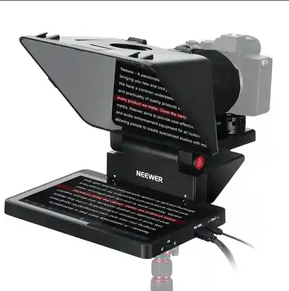 Neewer X11 - teleprompter 2-in-1 cu monitor