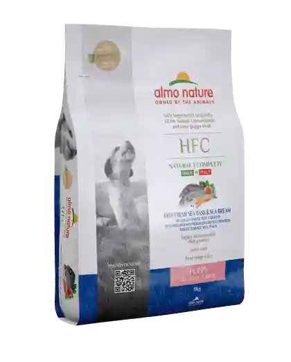 ALMO NATURE Dog HFC M-L Puppy Seabass/Seabream 8kg
