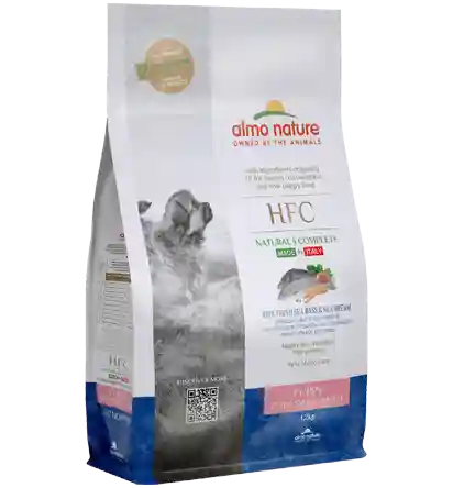 ALMO NATURE DRY DOG HFC Puppy Seabass/Bream 1.2kg
