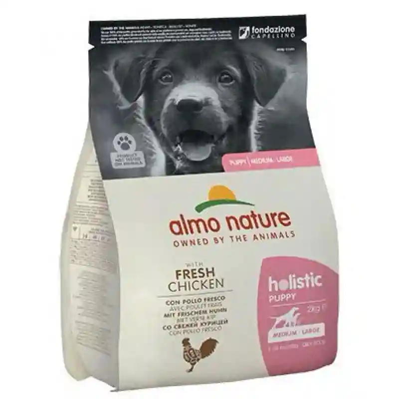 ALMO NATURE DRY Dog HOLISTIC M-L Puppy Chicken 2kg