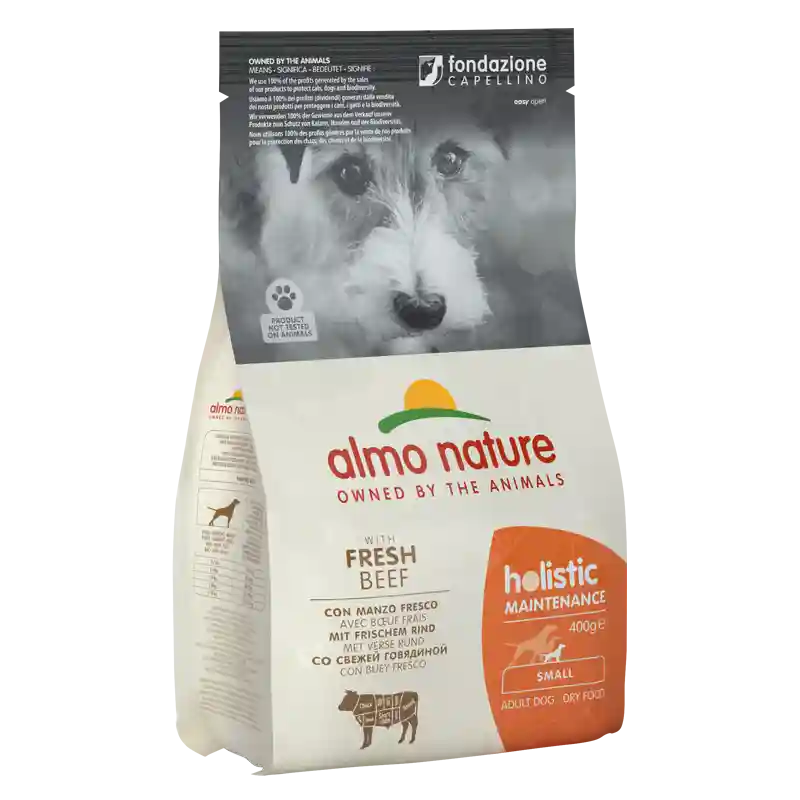 ALMO NATURE DRY Dog HOLISTIC XS-S Beef 400g