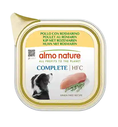 ALMO NATURE Dog HFC ALU Complete Chicken/Rosemary 150g