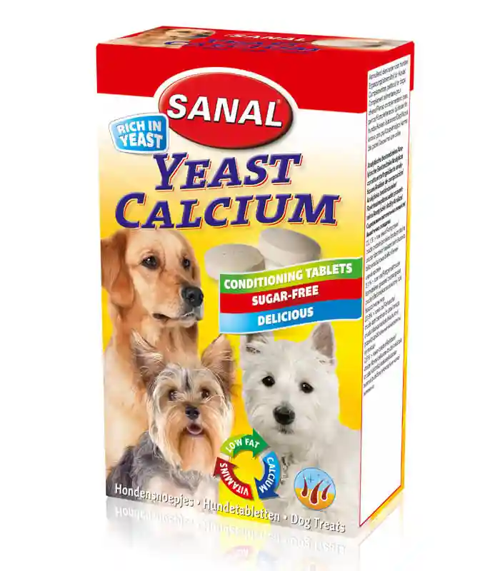 SANAL Dog Yeast-Calcium 100g