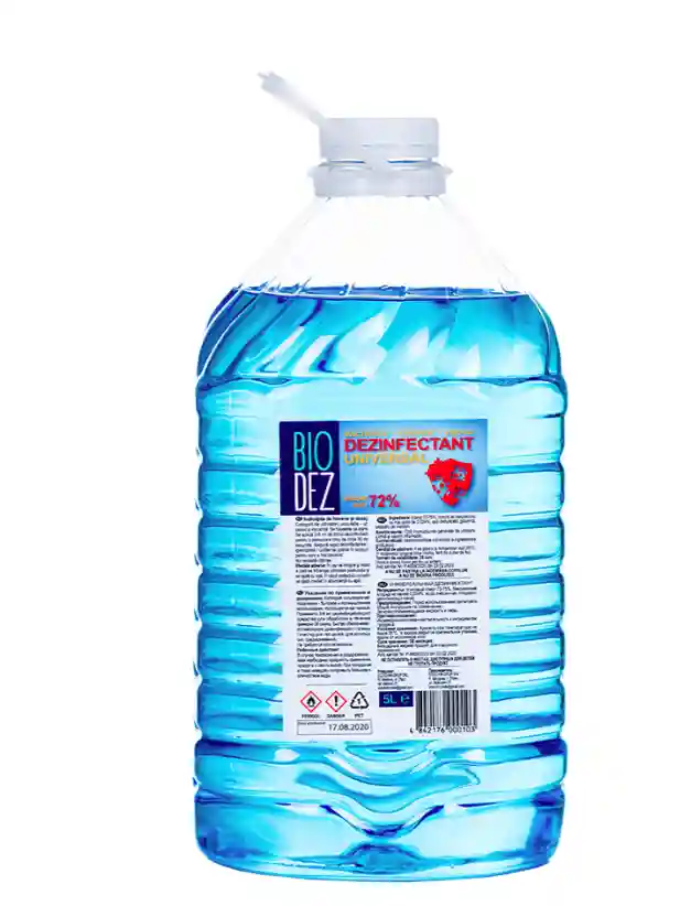 Dezinfectant Bio-DezSoluție sau Gel 5L