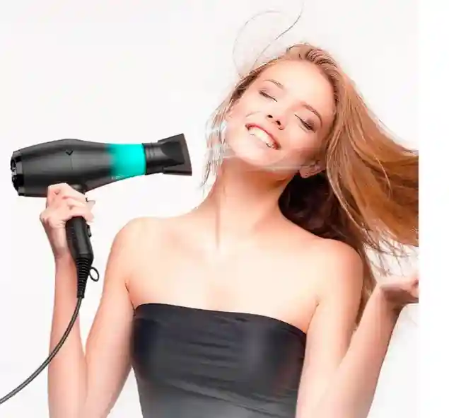 Uscător de păr cu aer cald și rece HP15