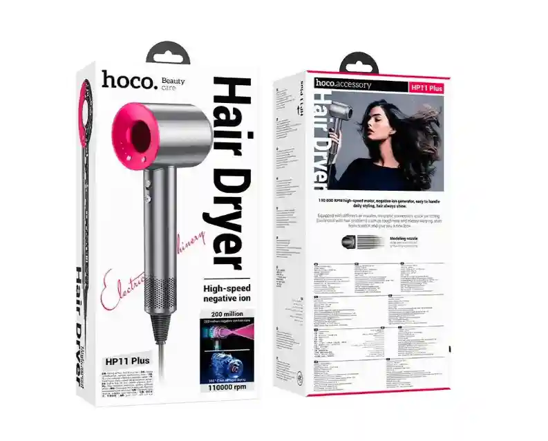 Uscător de păr cu ioni negativi de mare viteză HP11