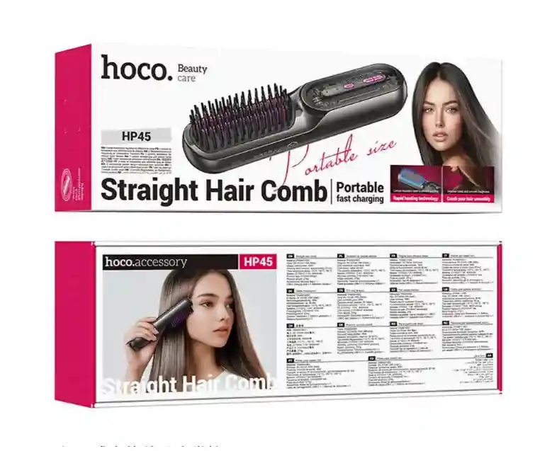 HP45 Расческа для выпрямления волос с подогревом