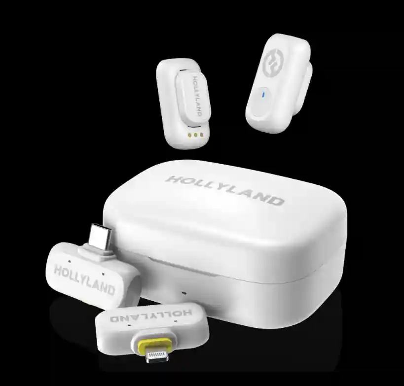 Микрофон Hollyland Lark A1 Combo Alb
