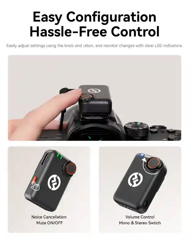 Hollyland LARK M2S DUO USB-C-GRI