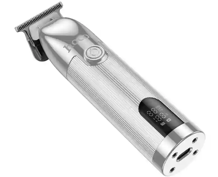 Электрическая машинка для стрижки волос Hoco DAR44 Wide, серебристая