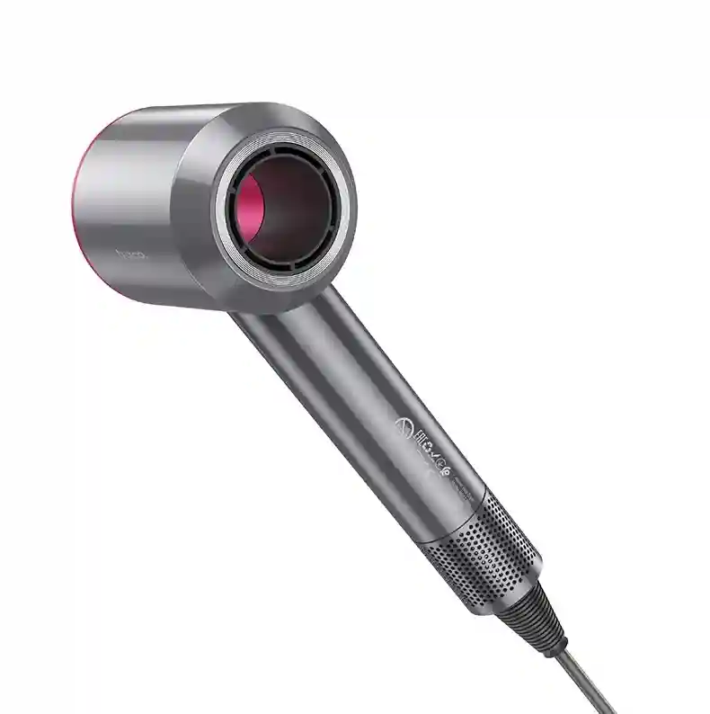 Высокоскоростной фен с отрицательными ионами Hoco HP11 Plus (EU), розово-красный