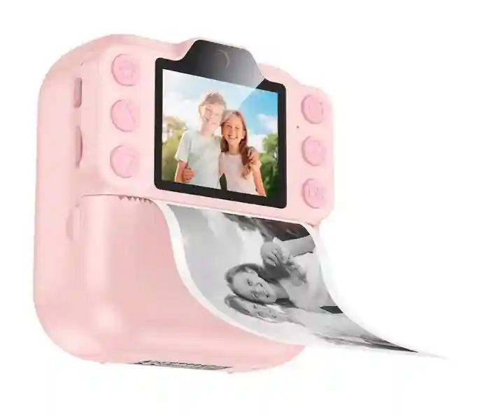 Hoco DV211 Двойная камера для детской печати, розовая
