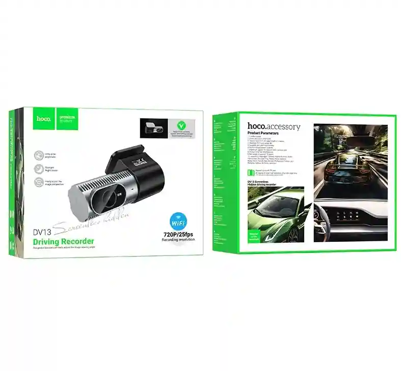 Видеорегистратор Hoco DV13 Screenless hidden driving recorder