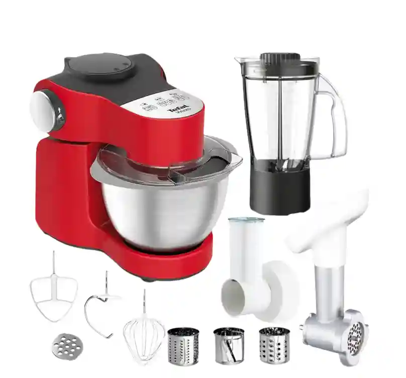 Кухонный комбайн Tefal QB317538, Красный