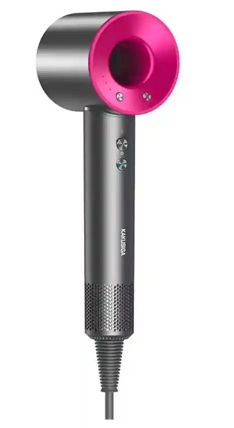 Высокоскоростной фен с отрицательными ионами Kakusiga KSC-1492 LIUFENG (ЕС), фиолетовый