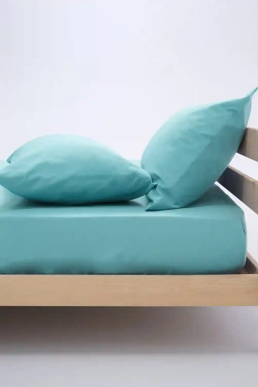 Set cearceaf cu feţe de perne, EVA Turcoaz