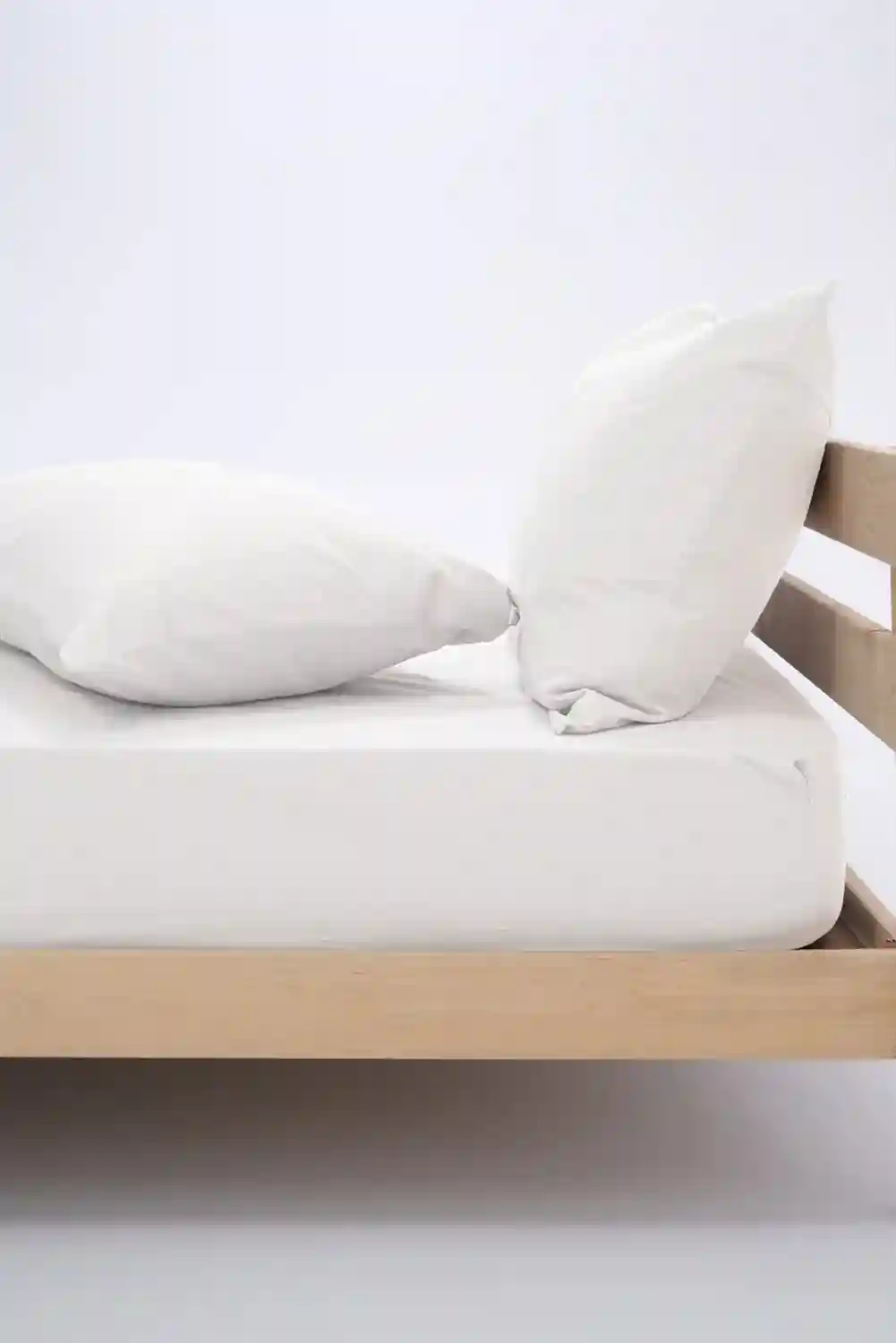 Set cearceaf cu feţe de perne, EVA Alb