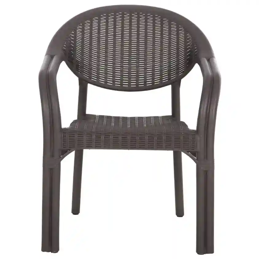 Scaun din plastic BAMBO Maro