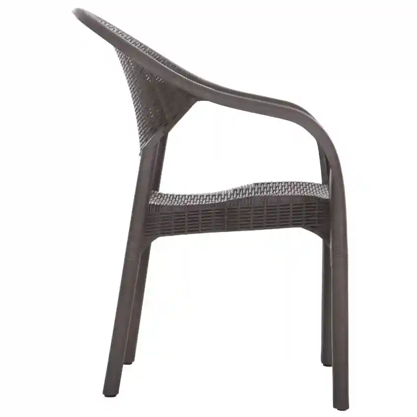 Scaun din plastic BAMBO Maro