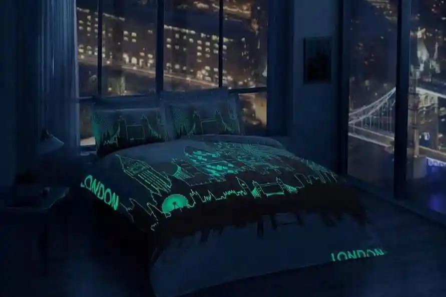 Комплект постельного белья из сатина Straluc 2TAC.glow LONDON