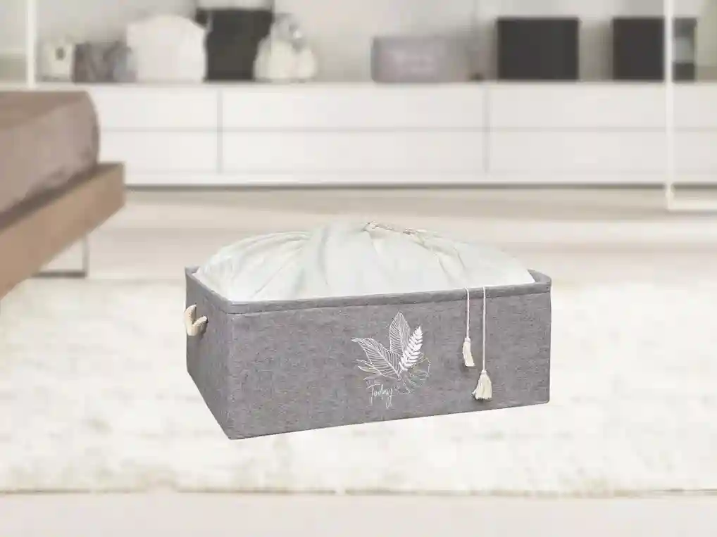 Cutie cu sac 50x40x18 cm Gri