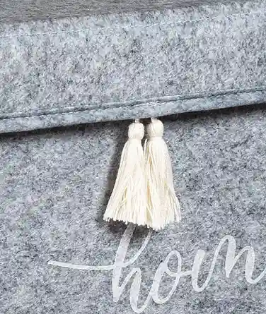 Корзина с крышкой мега 55x41x30 см Серый