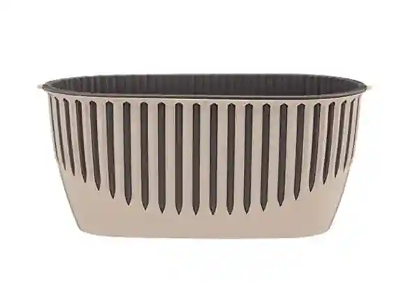 Балконный горшок PIANO №. 1 (набор 2 в 1) Mocha