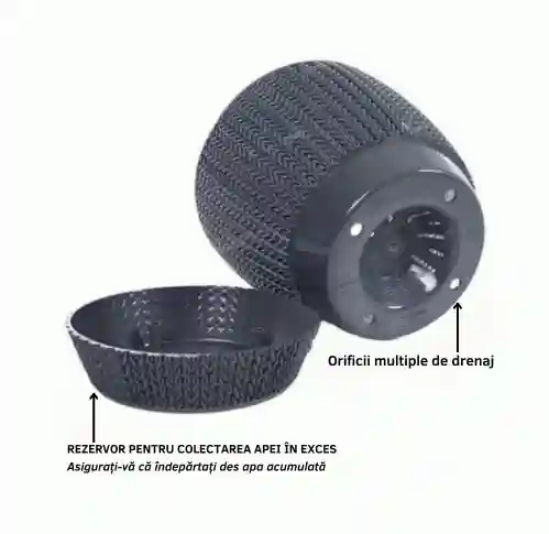 Ghiveci SUMELA nr 4 Alb