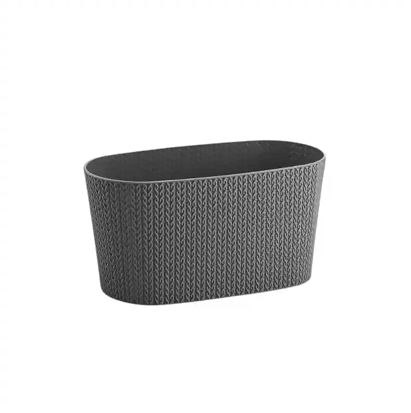 Ghiveci pentru balcon SUMELA cu separator de drenare apa Antracit